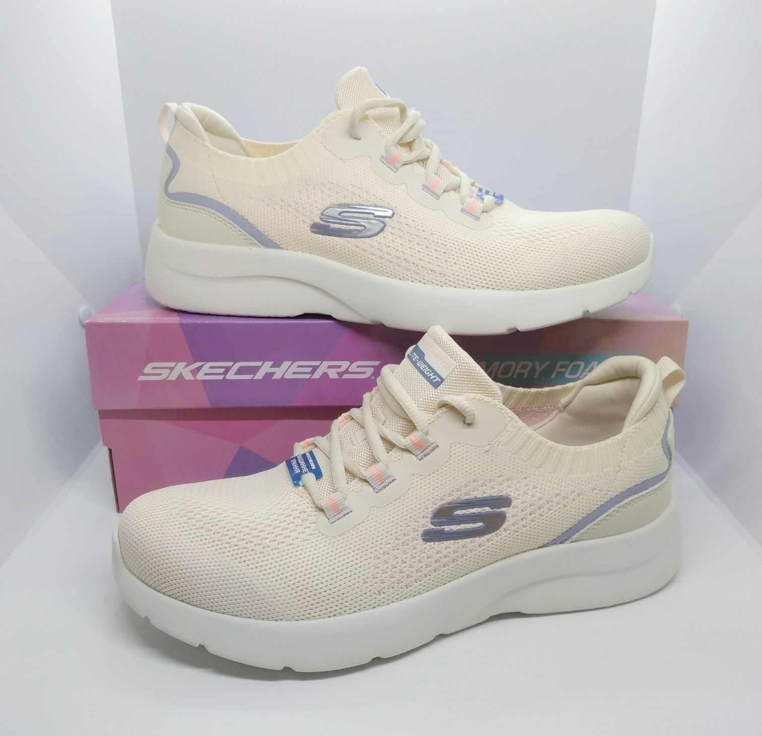 дышащие 25,8 27,5см кроссовки Skechers Dynamight 2.0 оригинал