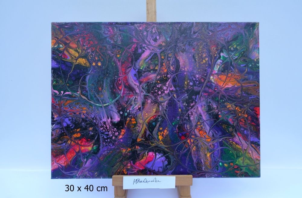 Obraz ręcznie malowany, 30x40 cm