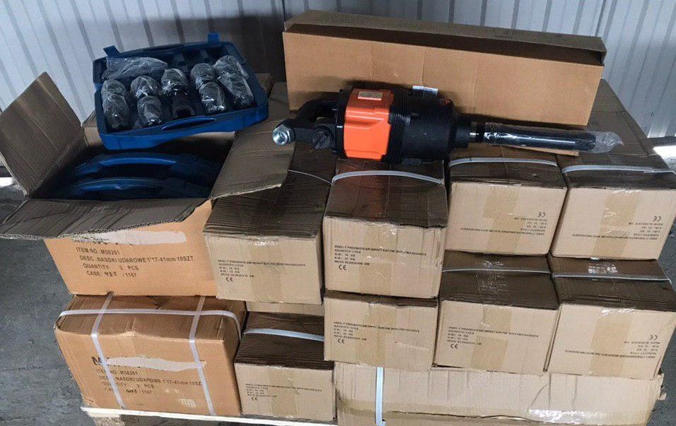 Гайковерт TIR BJC 788 1 дюйм 4800НМ, набор насадок, шланг 10м НОВИЙ!