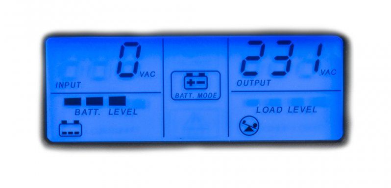 Zasilacz awaryjnyUPS BATERIA LCD PROGRAM 1200W VA (PRZ107)