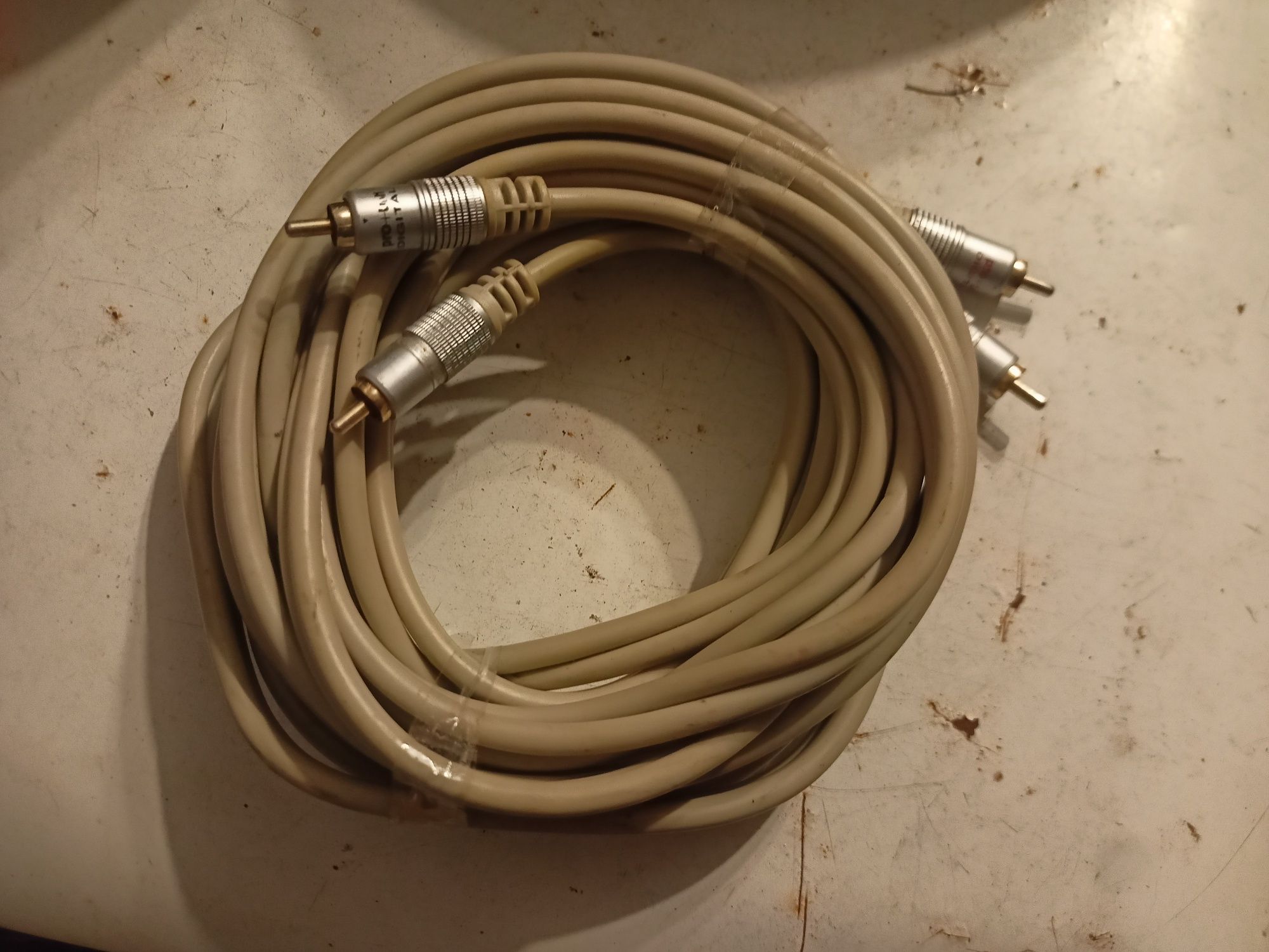 Kabel  2x RCA cinch Pro-link 5 metrowy