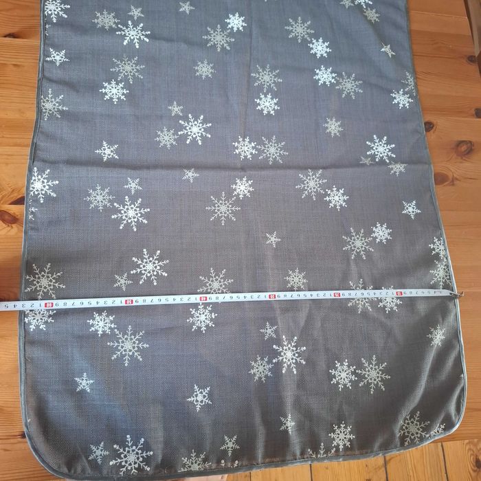 Zestaw Świąteczny! Bieżnik 150x63cm + Chlebak / Kosz 20x20cm Handmade