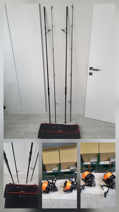 Катушки SHIMANO ULTEGRA 14000 XTD. ,удилища HARPAX 13ft 3,5Lb