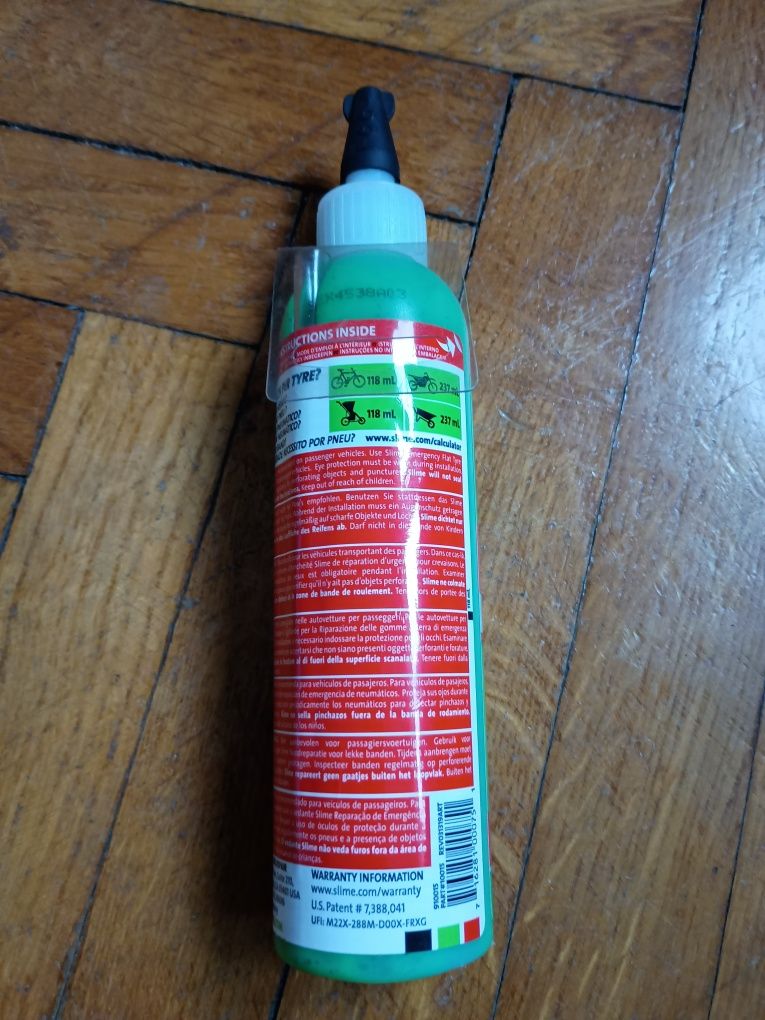 Mleczko uszczelniacz do opon dentek Slime 240 ml.
