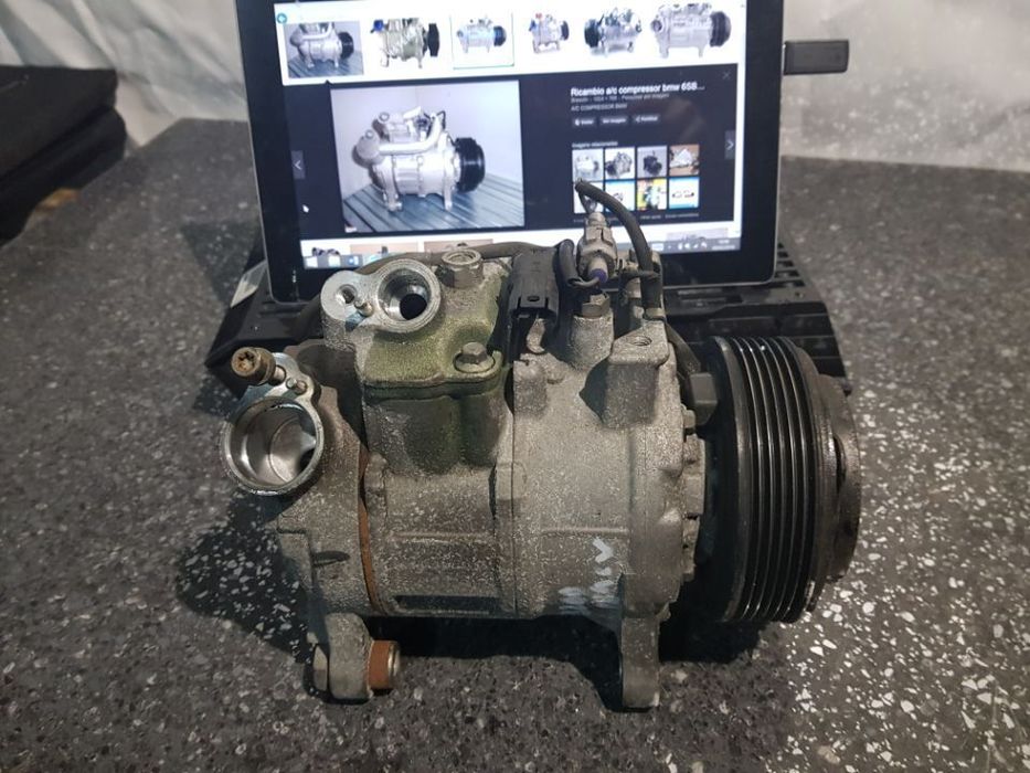 Compressor Ar Condicionado BMW 320D 120D 520D 2.0D Com Motor N47 X1 X3 318D 118D