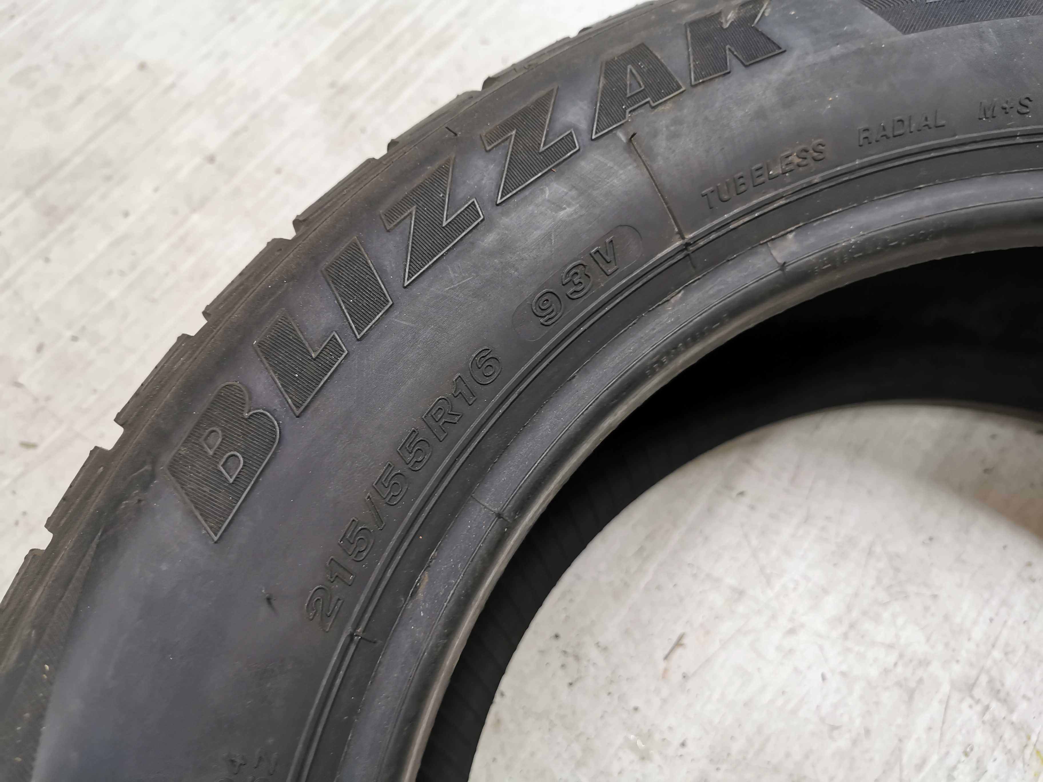 Bridgestone Blizzak LM-35 215/55r16 93V 7mm N0961