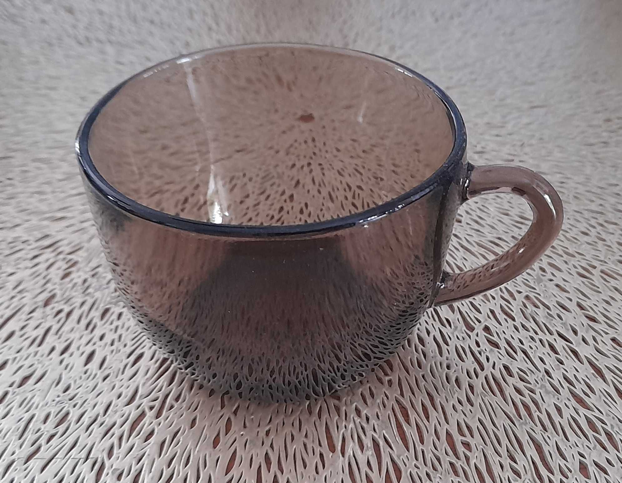 Filizanki duralex ciemne zestaw