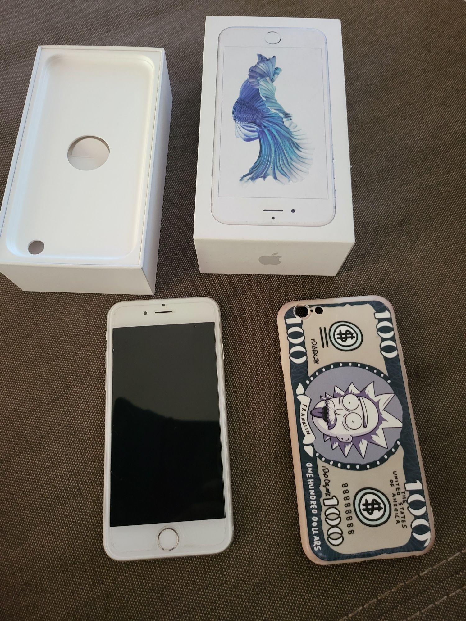 Iphone 6S +szkło+etui×opakowanie