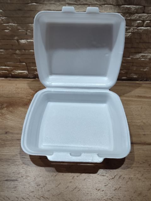 Pojemniki styropianowe obiadowe niedzielone gastronomia