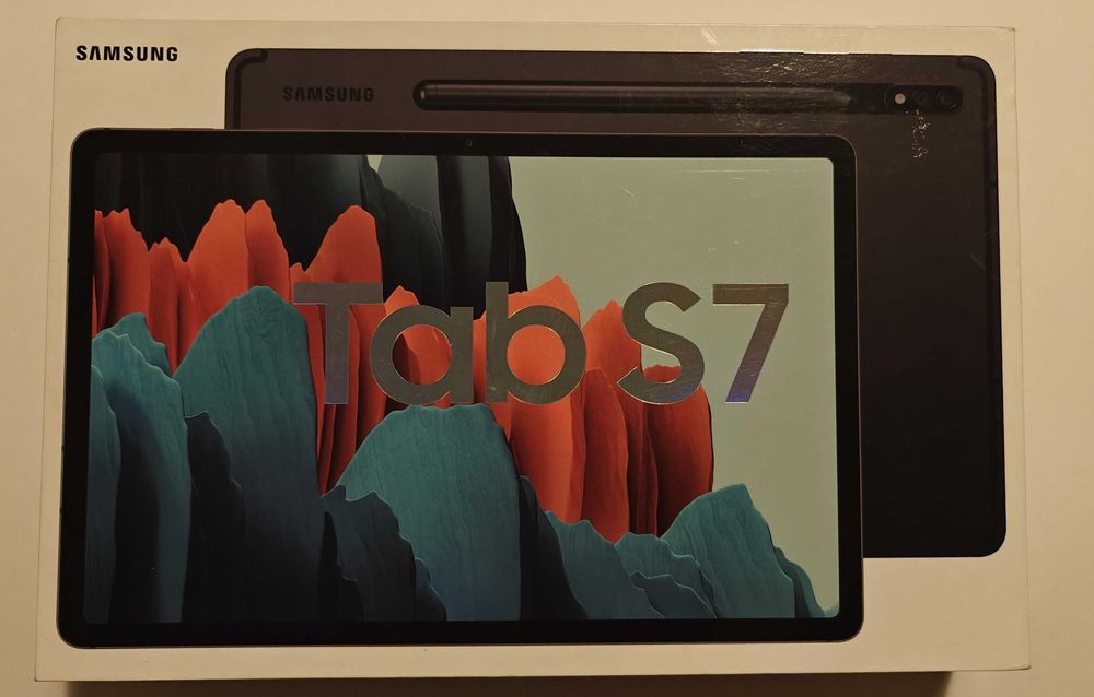 Samsung Galaxy Tab S7 wifi 128 gb + klawiatura book cover + rysik