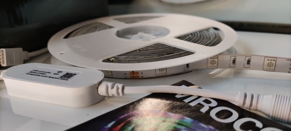 Taśma LED 6M RGB Mirocoo Bluetooth Aplikacka Mobilna pilort