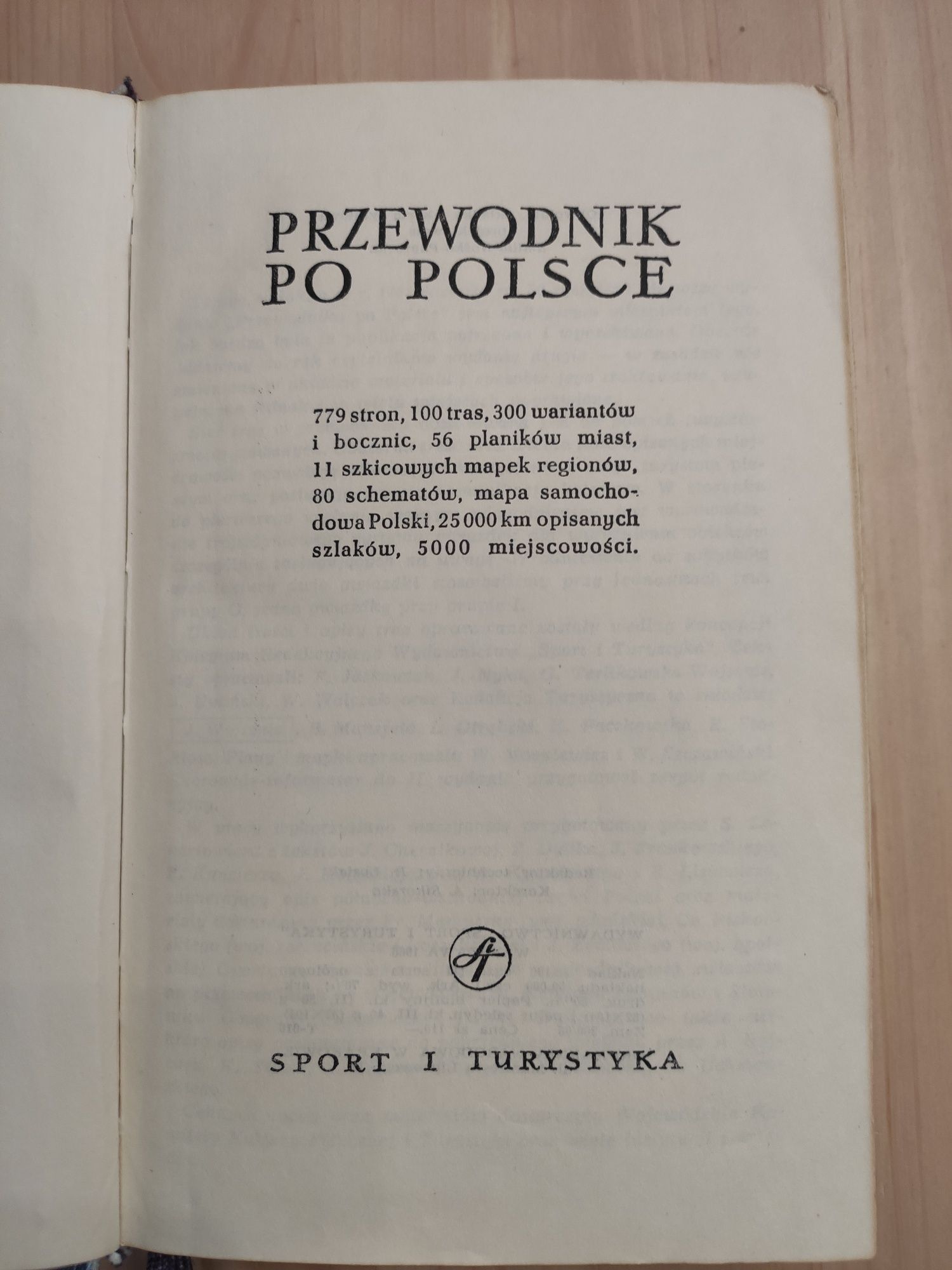 Książka ,, Przewodnik po Polsce" R. Łysiak