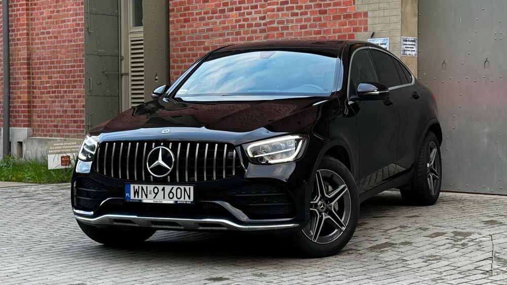 Mercedes-Benz GLC Coupe AMG 211 KM 55 tys Alcantara Salon PL Bezwypadkowy Faktura Vat