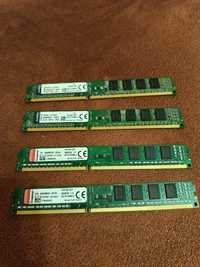 8 Gb Оперативна пам'ять Kingston DDR3-1600 4096MB PC3-12800 (4 шт)