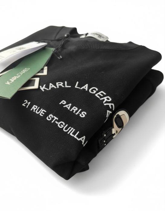 WYPRZEDAŻ!!Bluza męska 2-nitowa cienka longsleeve KARL M,L OSTATNIE