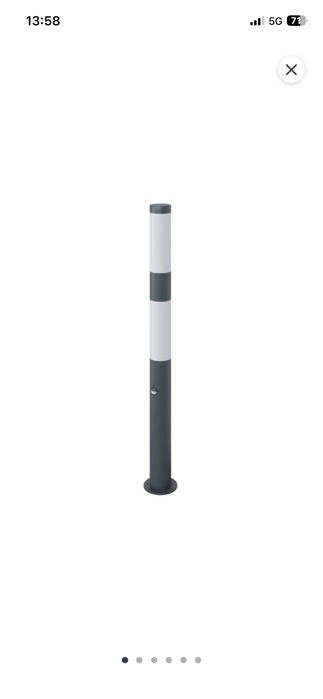 Lampa ogrodowa stojąca