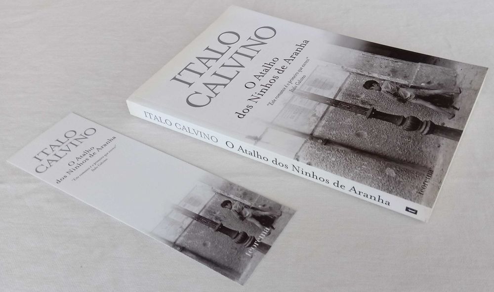 Livro O Atalho dos Ninhos de Aranha de Italo Calvino [Portes Grátis]