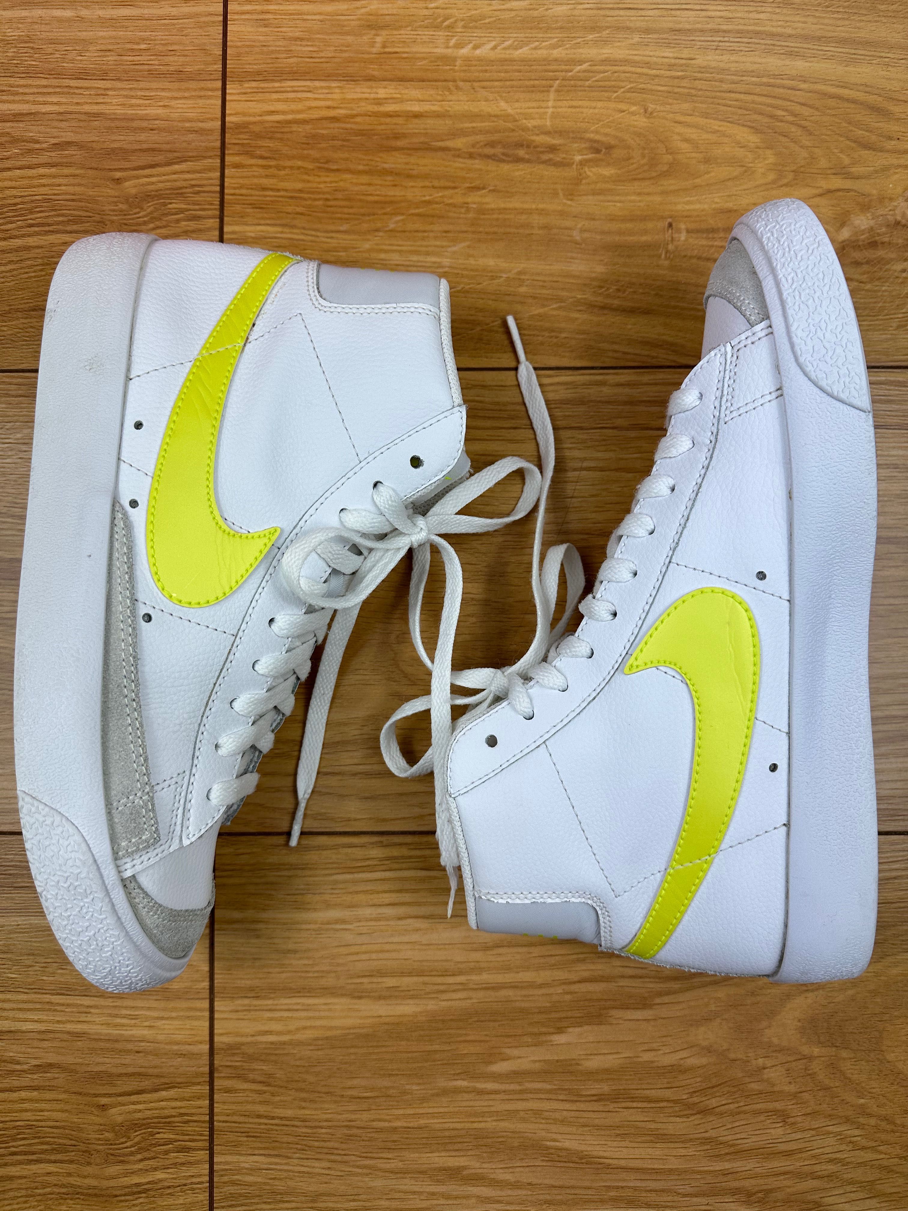 Buty Nike Blazer Mid '77 White/Lemon Venom