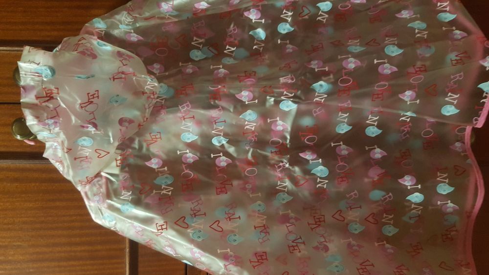 Capa chuva nova Prenatal 4-5 anos