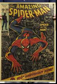 Человек паук  постер в стиле комикс