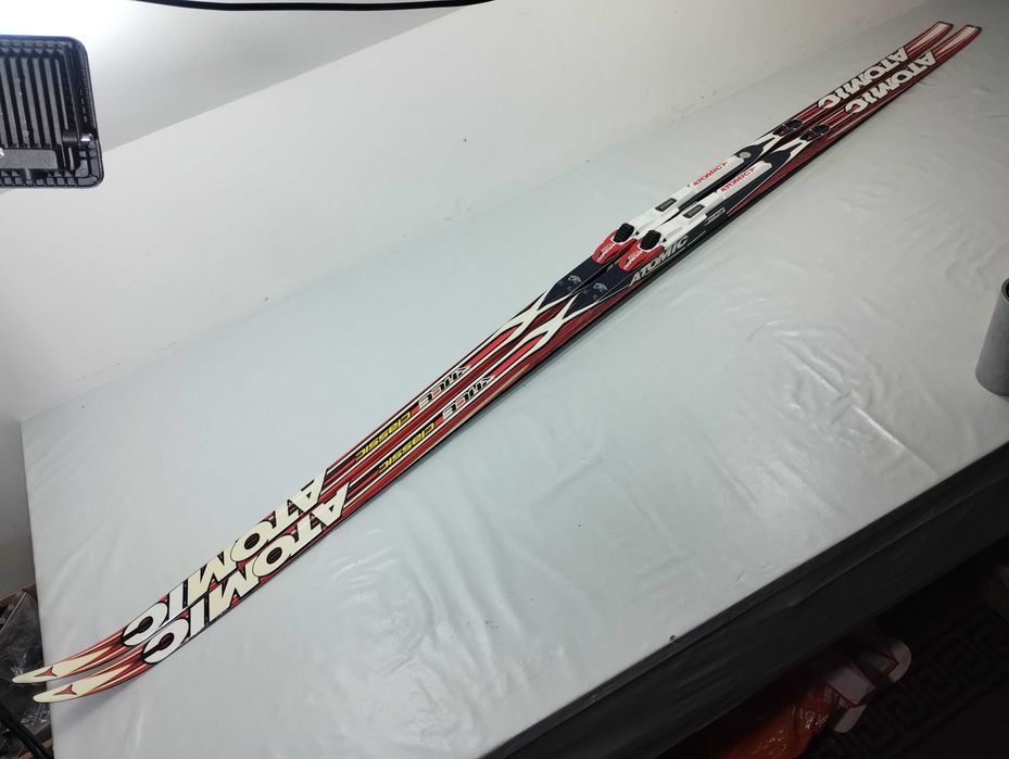 narty biegowe Atomic classic  3D dł  206  cm wiązania SNS idealny stan
