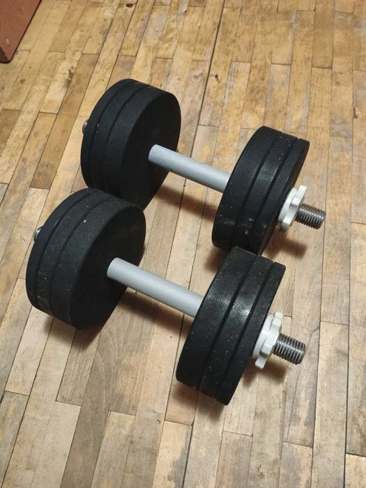 Гантелі з регульованою вагою (бліни)