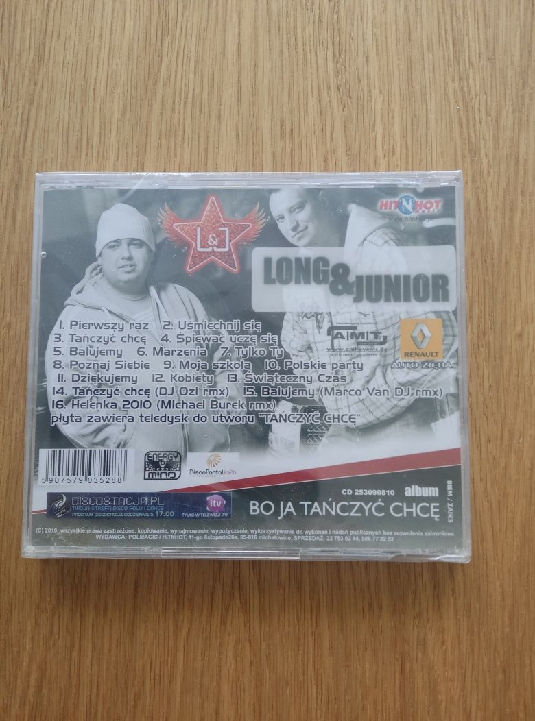 Sprzedam płytę CD Long & Junior Bo Ja Tańczyć Chcę