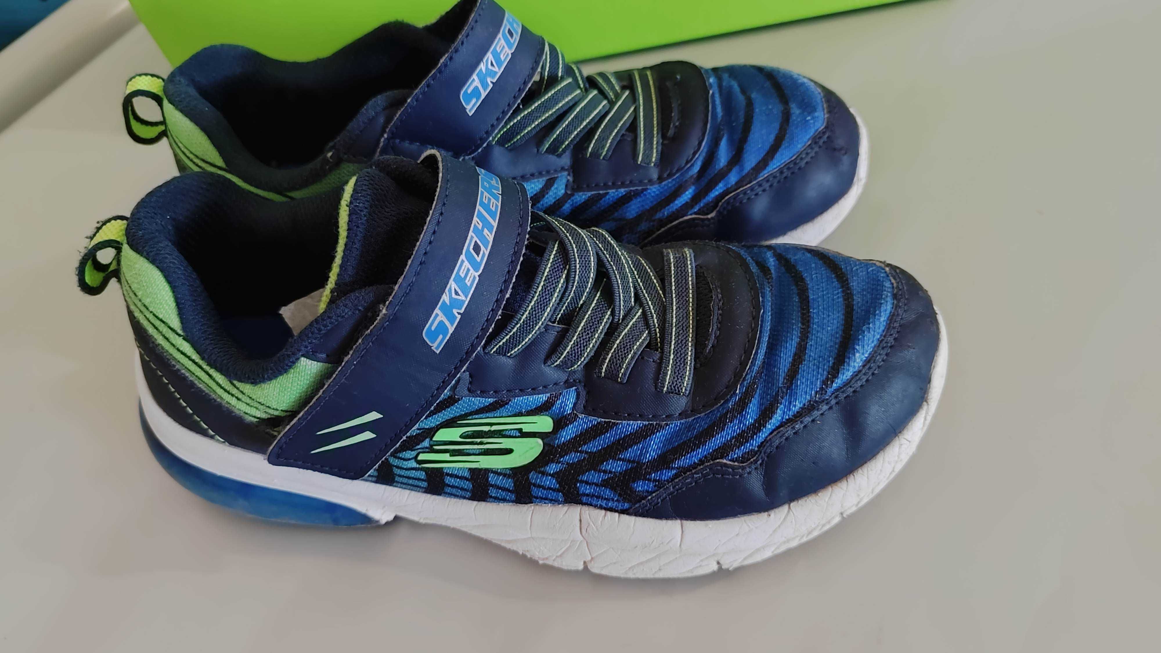 Дитячі кросівки Скетчерс для хлопчика Skechers сині