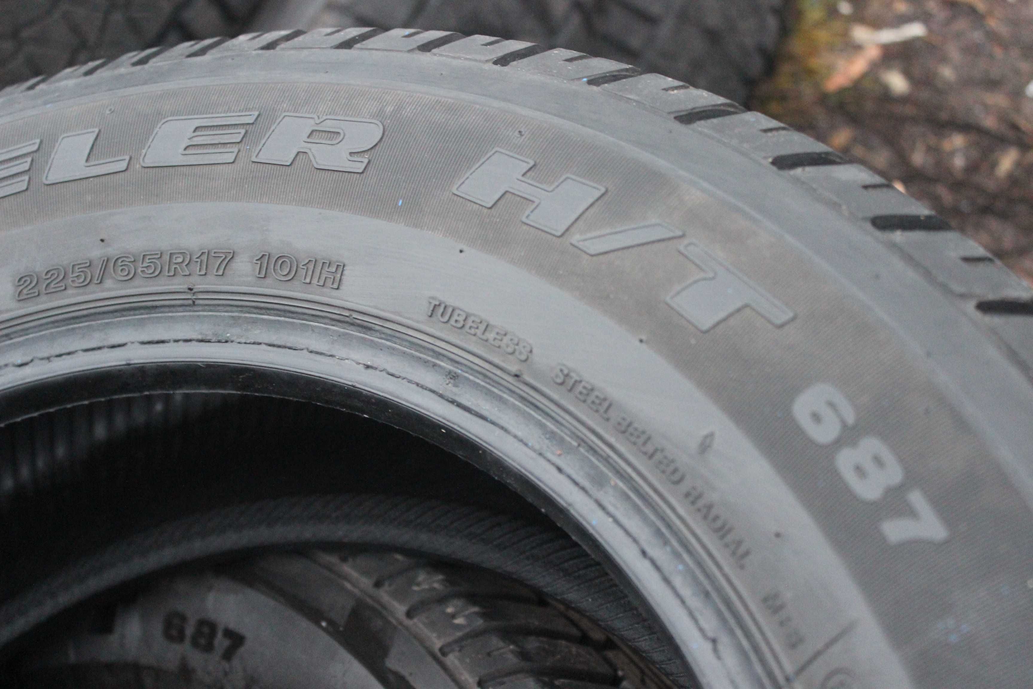 225-65-R17 BRIDGESTONE DUELLER  4штуки летней резины Germany 2022