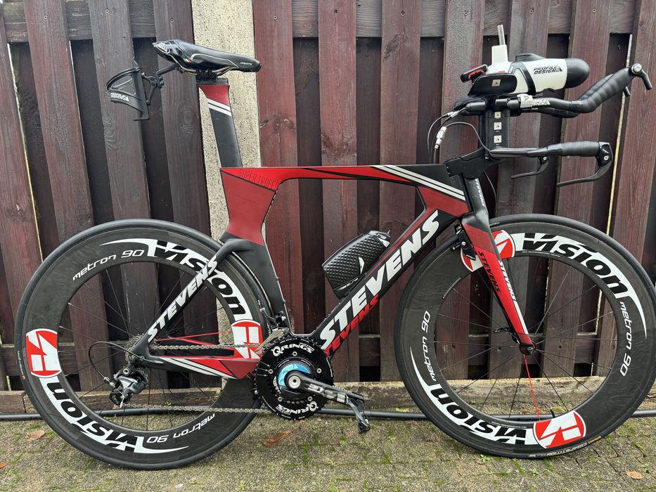 Rower triathlonowy Stevens, stan b. dobry z dodatkowym sprzętem