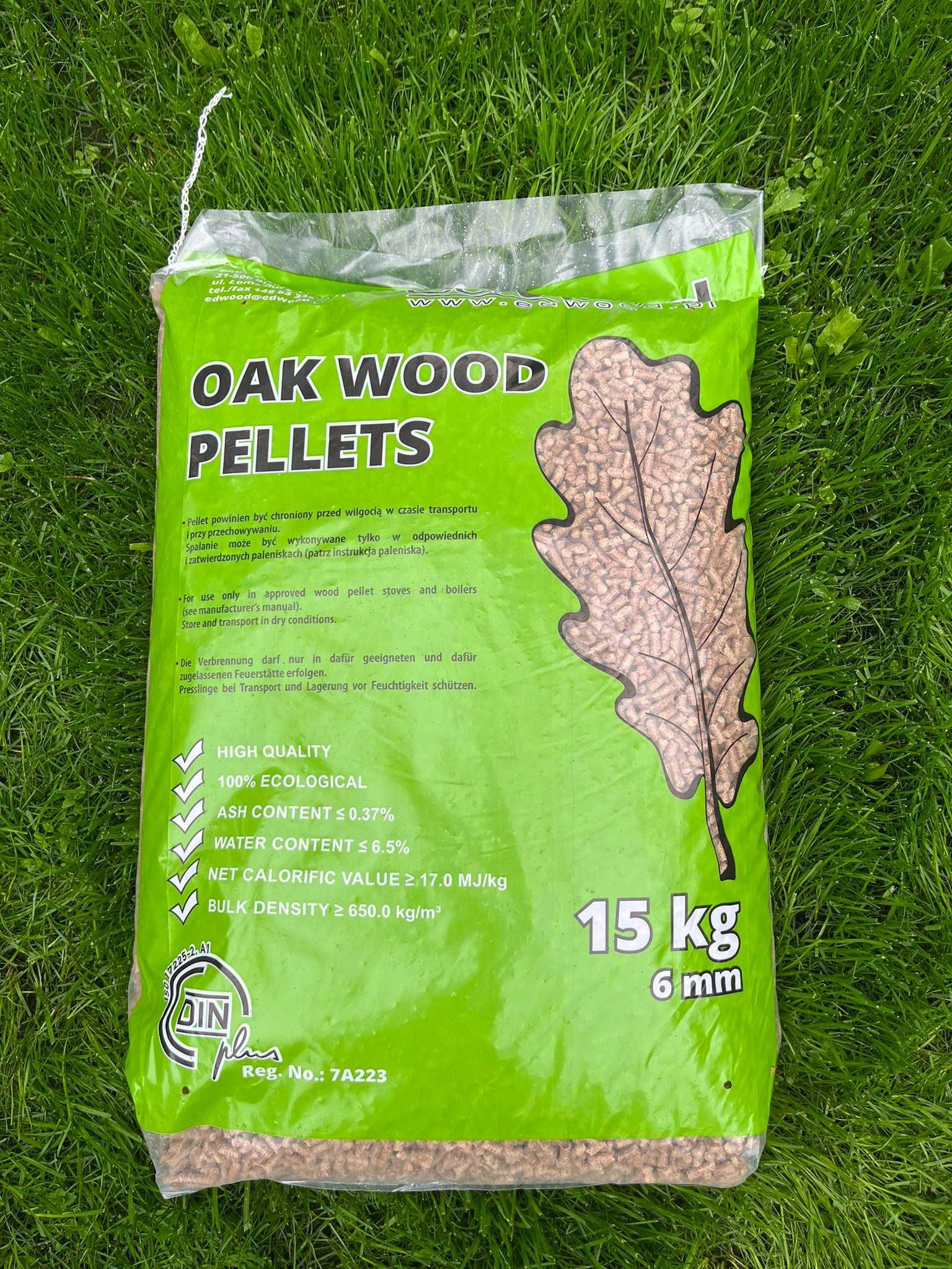 Pelet Pellet edWood 6 mm din plus dębowy