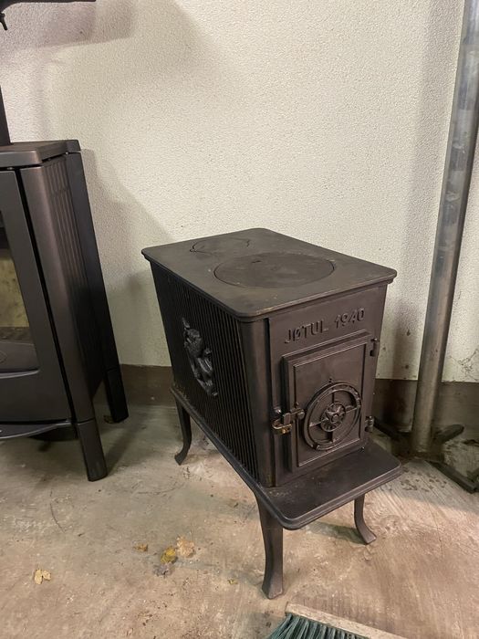 Piec koza kominek zeliwny