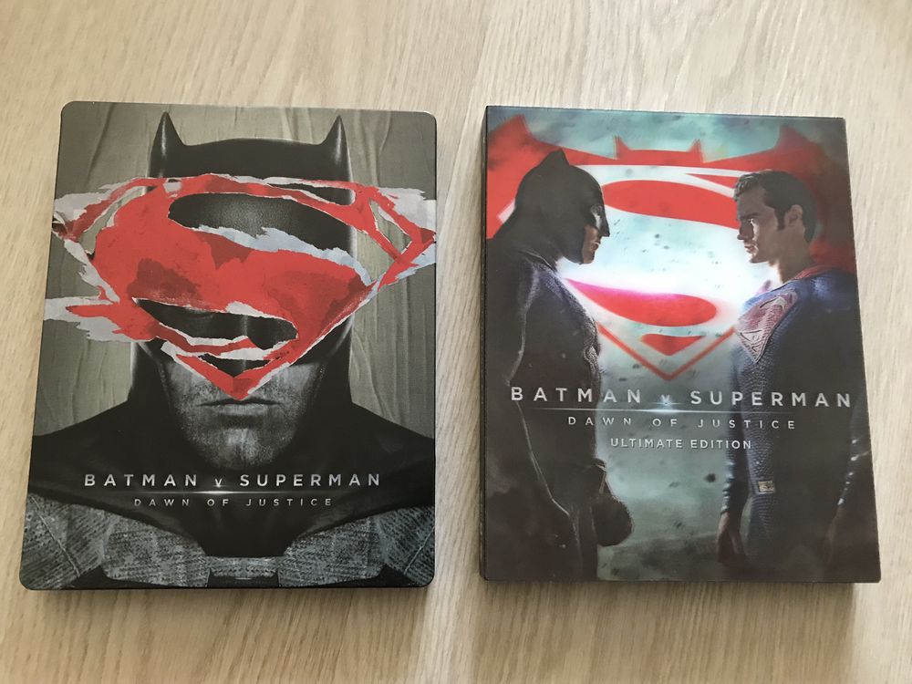 Batman vs Superman blu-ray steelbook Mantalab