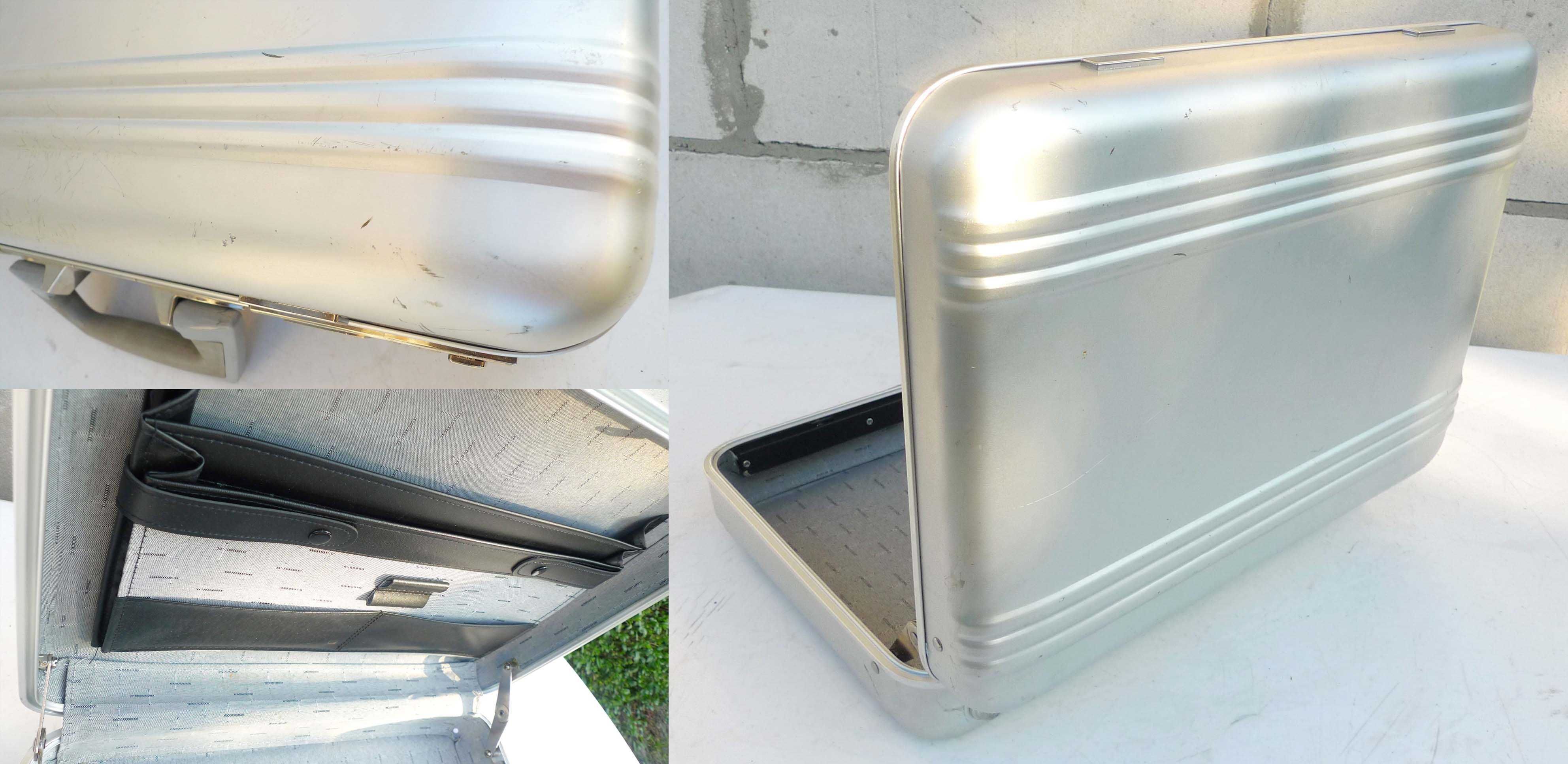 Walizka z aluminium 46x35x12cm neseser teczka aktówka case etui