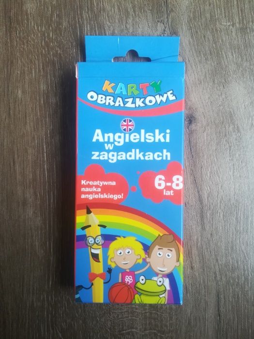 Olbrzymi zestaw angielski dla dzieci! Książki, płyty, karty