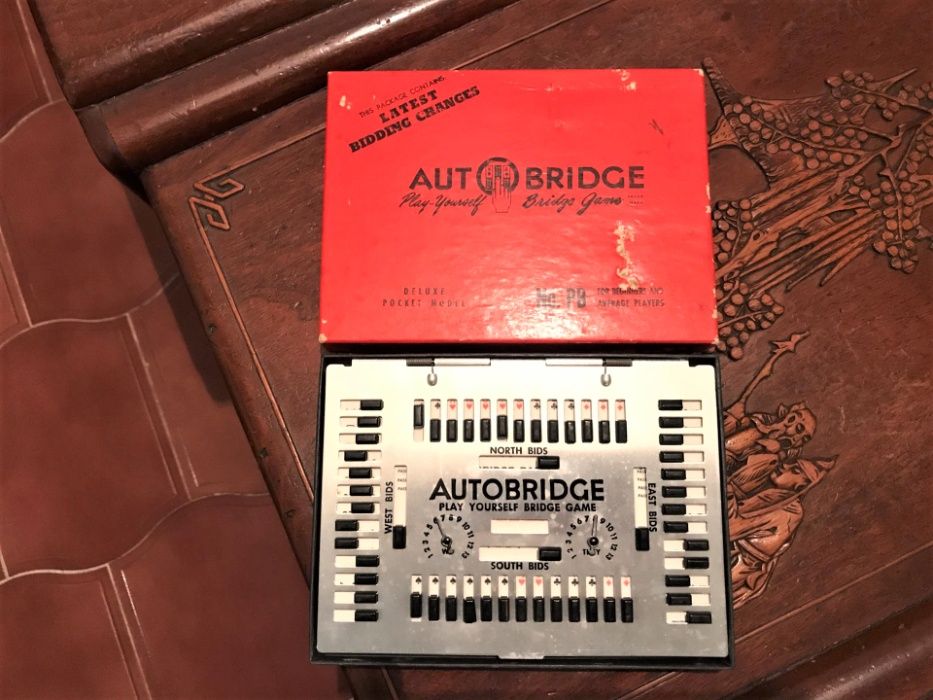 Jogo de Bridge da década de 1970