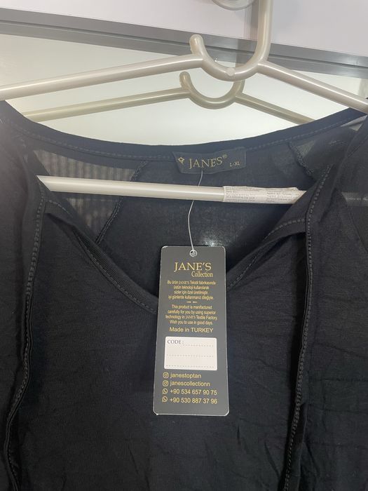 Чорна сукня з приємної тканини L, XL, XXL