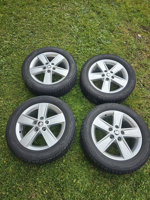 Alufelgi Skoda Octavia + opony zimowe