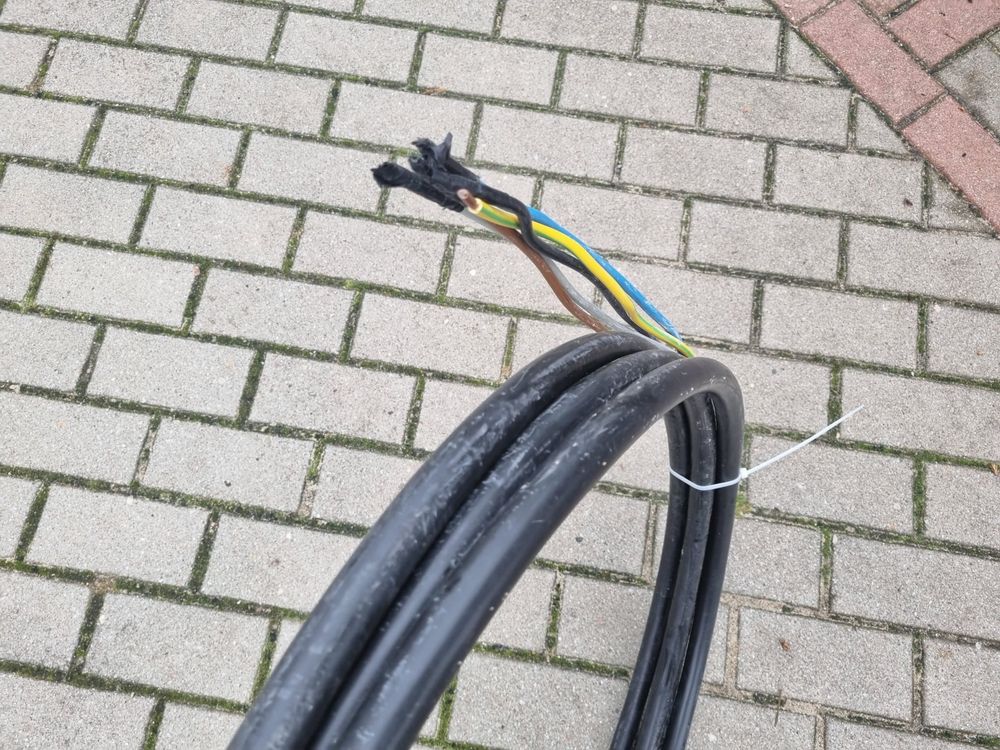 Przewód, kabel ziemny 5x16mm2 miedź, drut