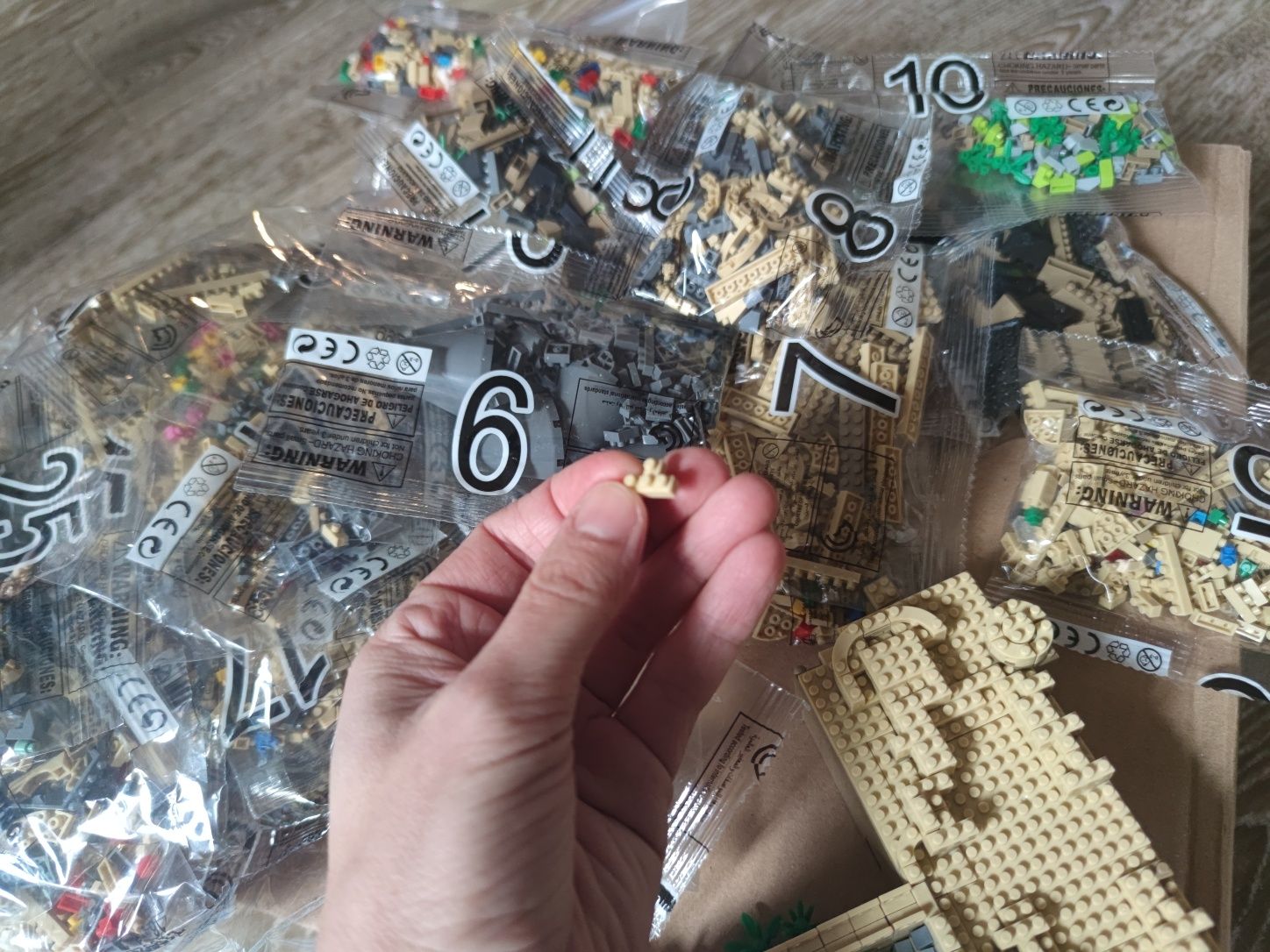 Конструктор типу Lego замок Гаррі Поттер