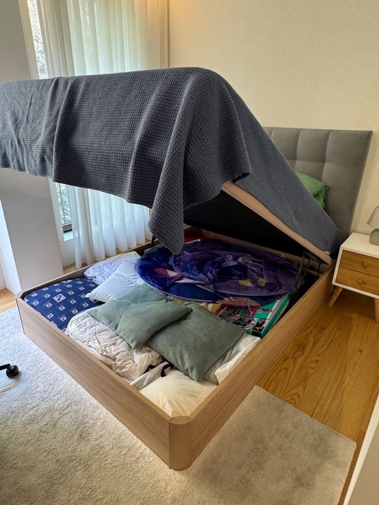 Cama molaflex Baú