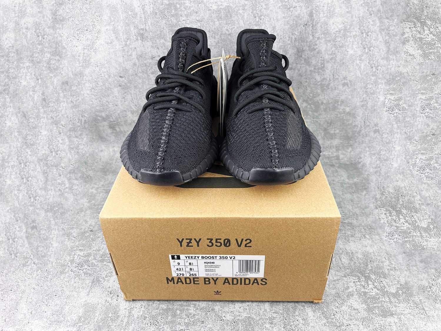 Buty Adidas Yeezy Boost 350 V2 Onyx czarne black kanye west 42 43