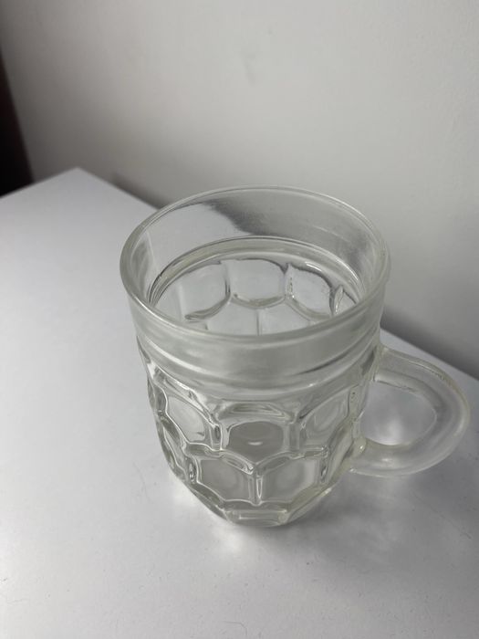 Szklany kufel 10cm