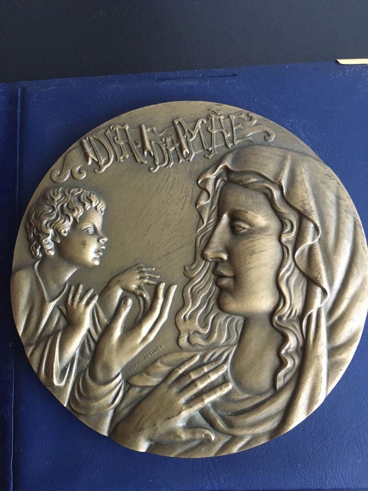Medalhão comemorativo Dia da Mãe