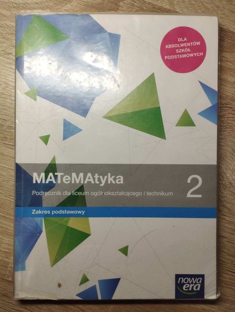 Matematyka podstawowa podręcznik dla liceum i technikum 2