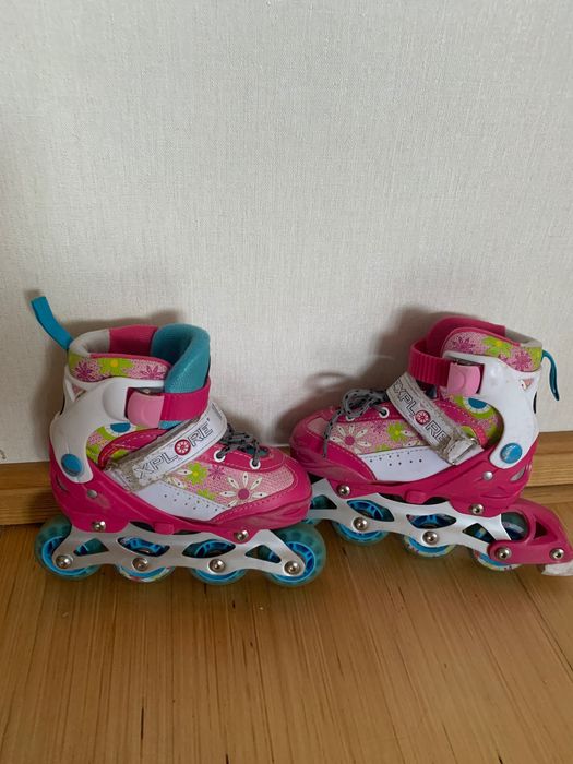 Роликові ковзани із захистом.27-30 розмір.
