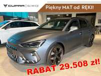 Cupra Leon Sportstourer Leon 150KM! Najtańszy MAT w Polsce! Od ręki! Okazja! Rabat 29 508 PLN!