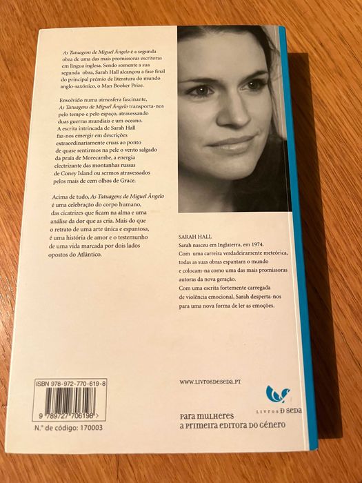 As Tatuagens de Miguel Ângelo    SARAH HALL