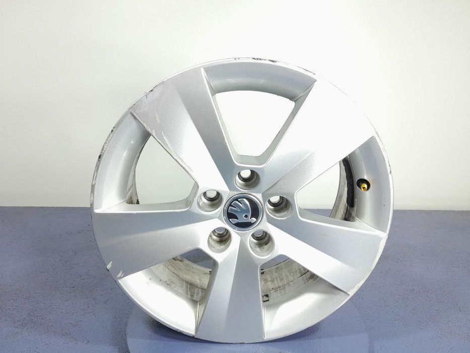 SKODA RAPID FELGA ALUMINIOWA 6JX15 5X100 ET 38 5JA601025L