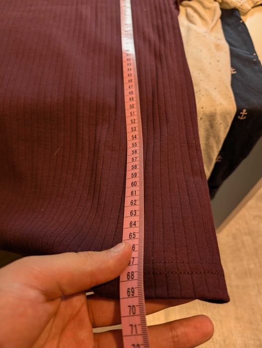 Damska bordowa koszulka SMOG SmartFIT rozmiar M